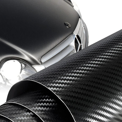 Black carbon fiber - black,
